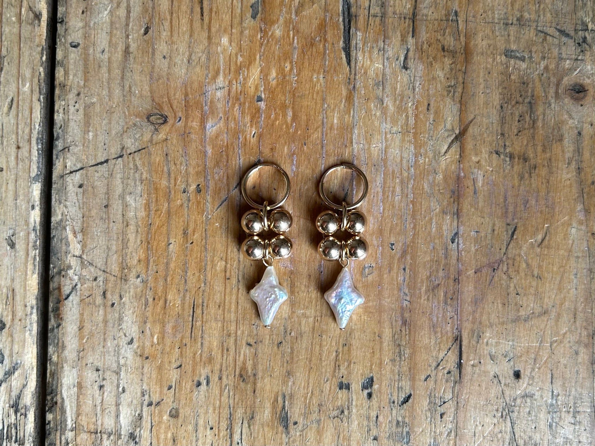 9ct Gold Berry Earrings