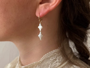 Gold Mermaid Earrings